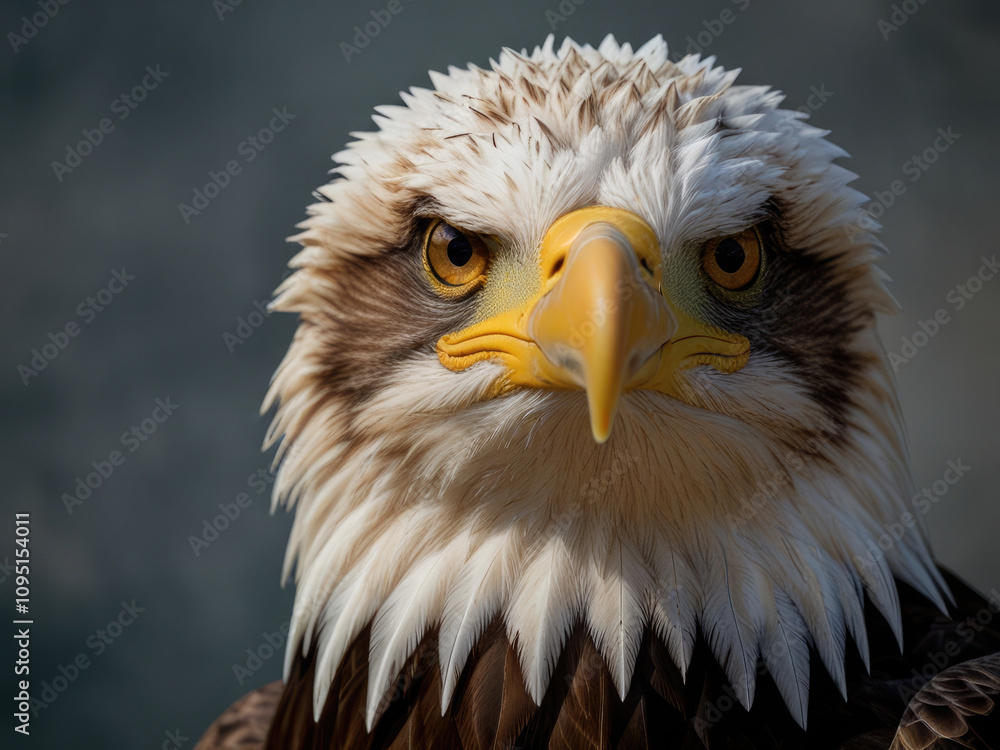 Fototapeta premium Dangerous Eagle with Beautiful Colors