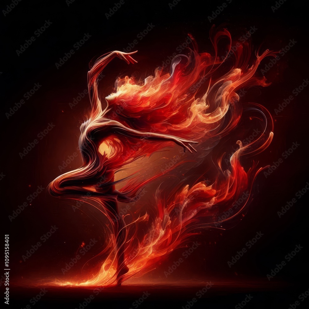 Fiery Dance of Expression and Energy Fiery Dance of Expression and Energy