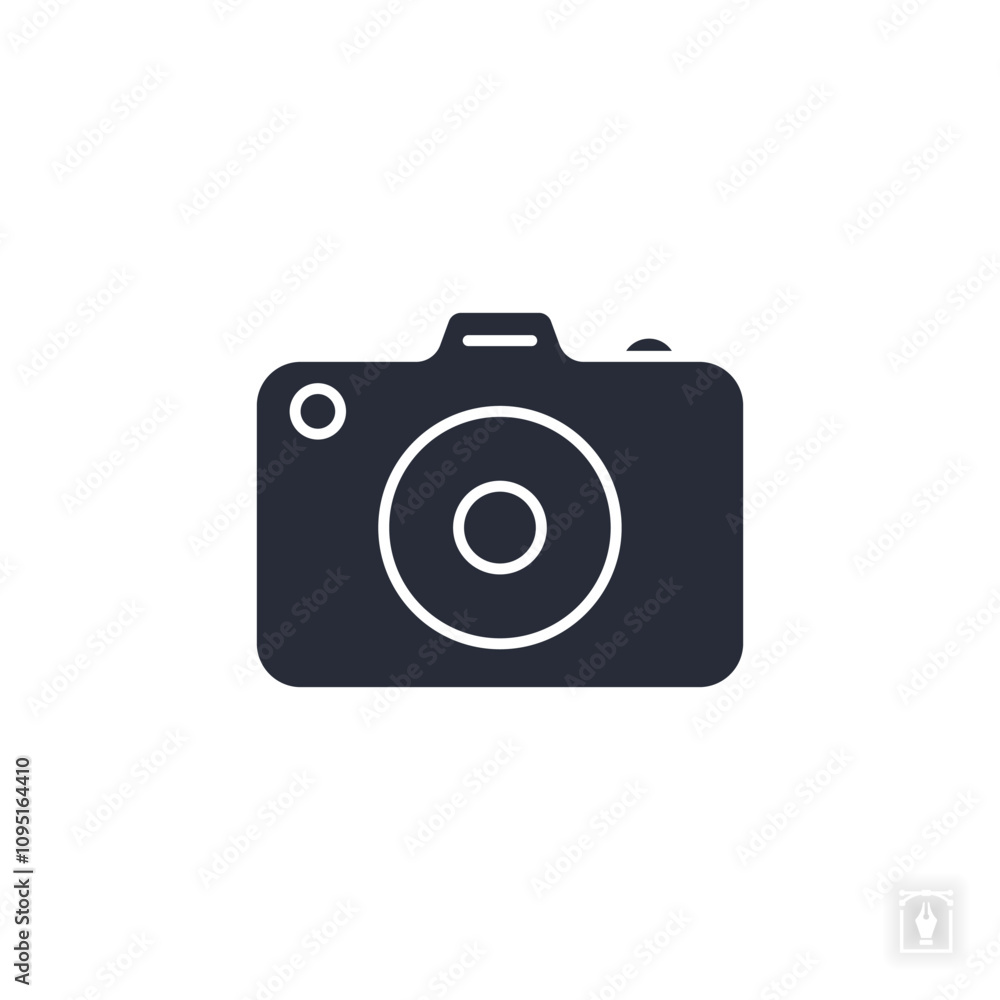 camera icon. camera Symbol sign for mobile concept and web design. Vector icon, Logo illustration, Vector graphics camera icon. camera Symbol sign for mobile concept and web design. Vector icon, Logo illustration, Vector graphics