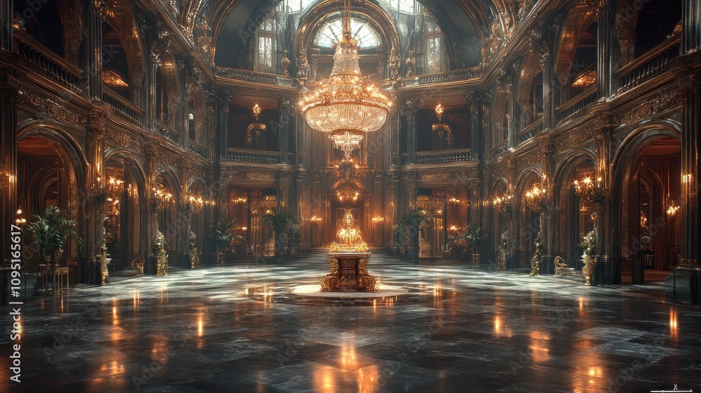 Obraz premium Grand Hall Interior Design