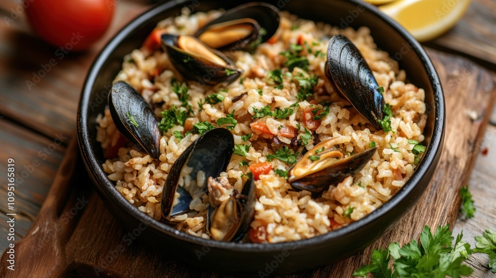 Delicious Seafood Paella: A Culinary Delight Delicious Seafood Paella: A Culinary Delight
