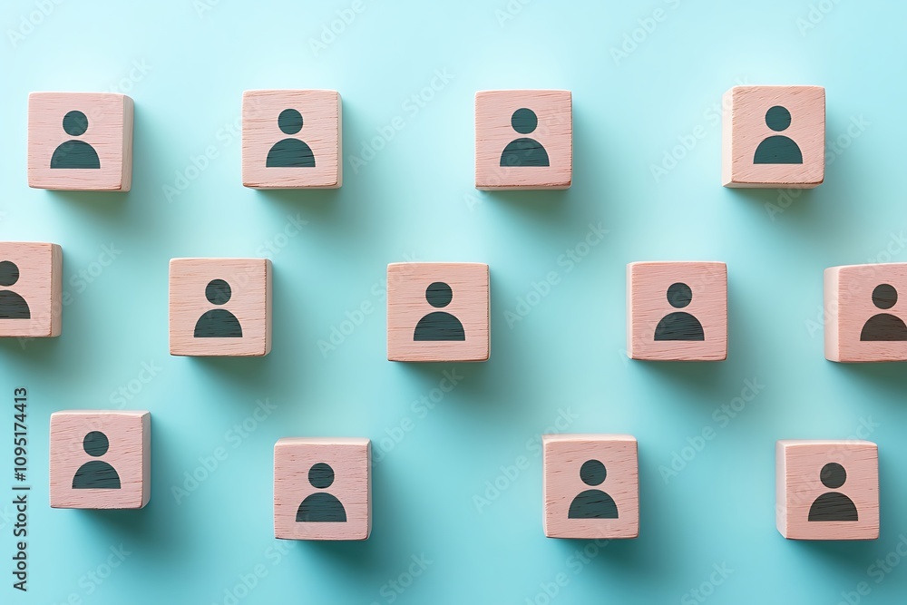 Pastel Flat Lay Team Inclusion Symbol, Minimalist Design Pastel Flat Lay Team Inclusion Symbol, Minimalist Design