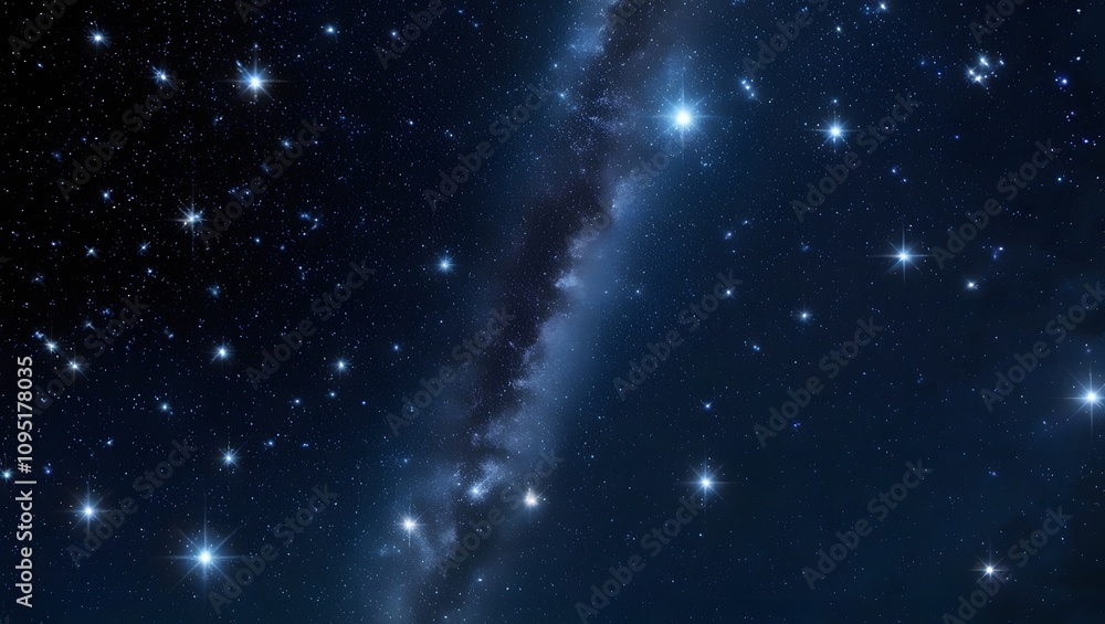 Obraz premium background with stars