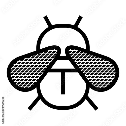 Bug icon. Insect icon. Bee icon