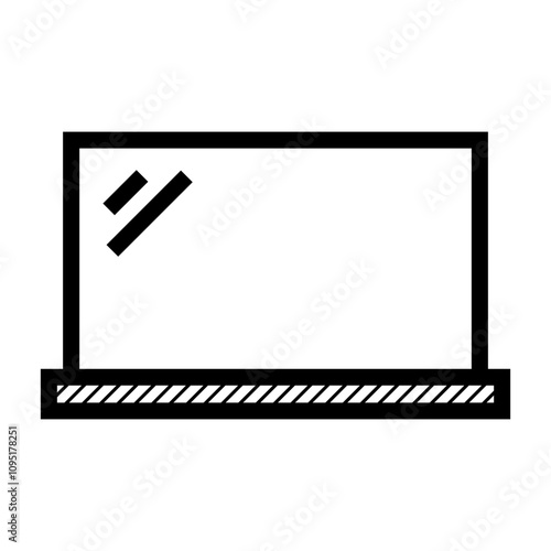 Laptop icon. Computer icon