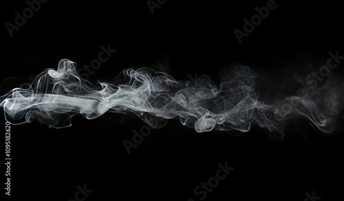 Elegant Smoke Abstract Art