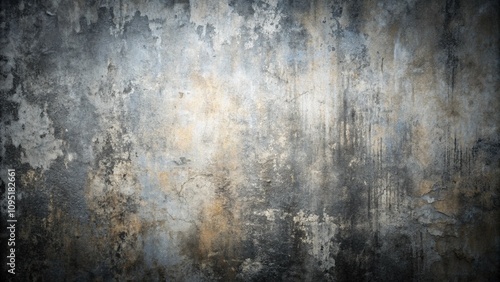 Old wall texture cement dark black gray background abstract grey color design are light with white gradient background. 