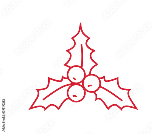 Weihnachten, Symbol, Element, Icon - Vektor