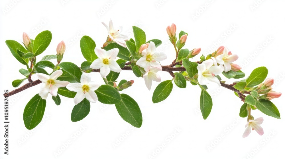 Obraz premium Delicate Spring Blossoms on a Branch