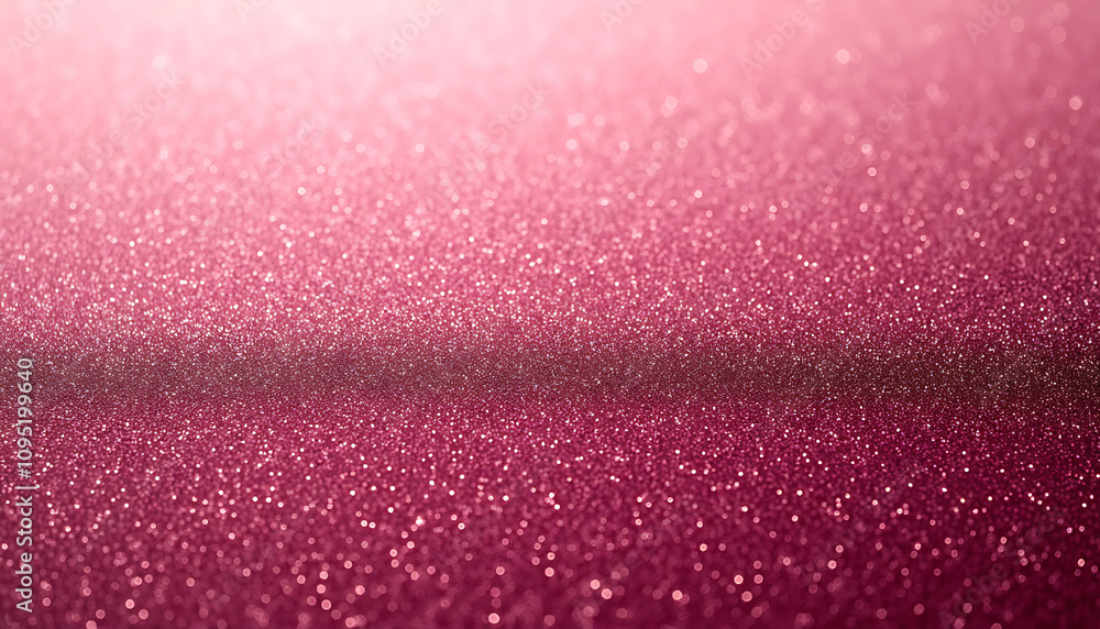 Fototapeta premium Shimmering Pink Glitter Soft Light Reflection Background