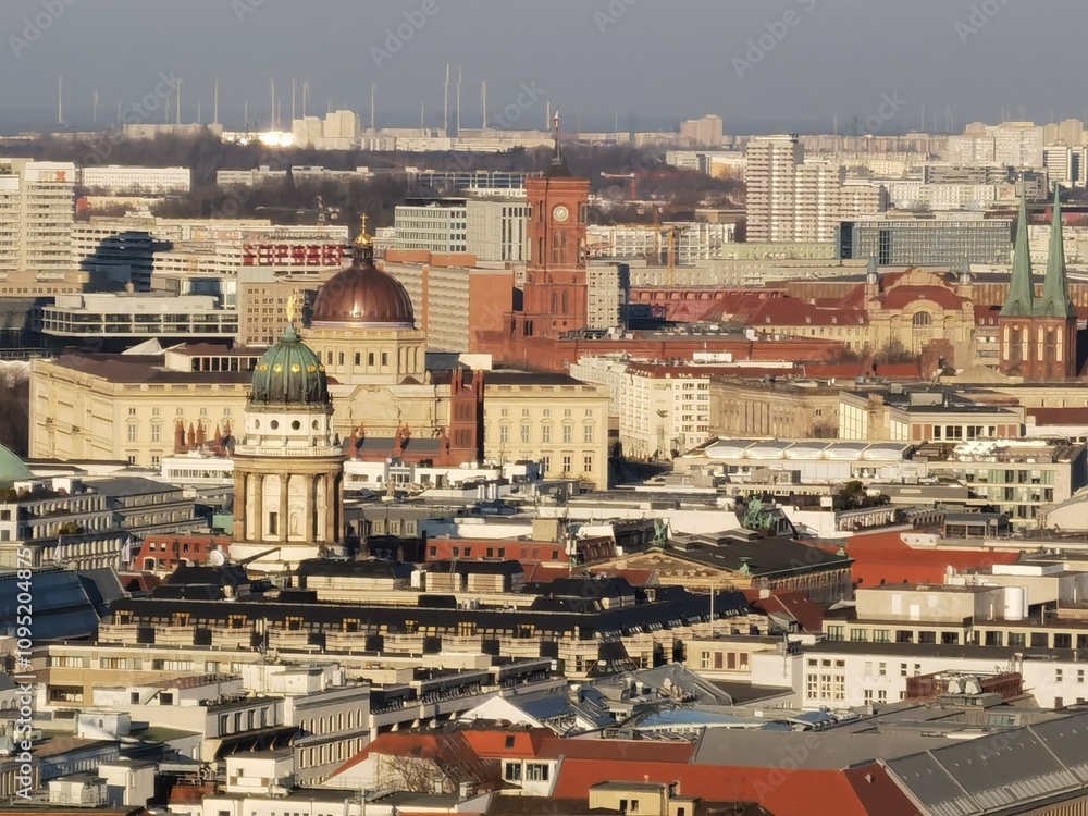 Obraz premium the city view of Berlin, Germany