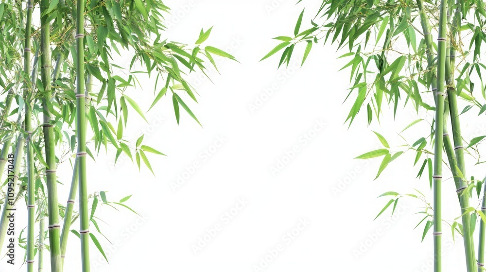 Stunning Green Bamboo Plants, Nature's Elegance Stunning Green Bamboo Plants, Nature's Elegance