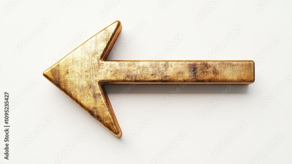 Elegant Gold Arrow Graphic Design Elegant Gold Arrow Graphic Design