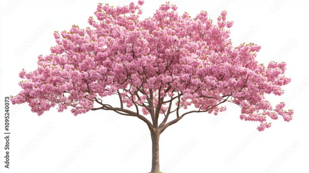 Stunning Pink Cherry Blossom Tree