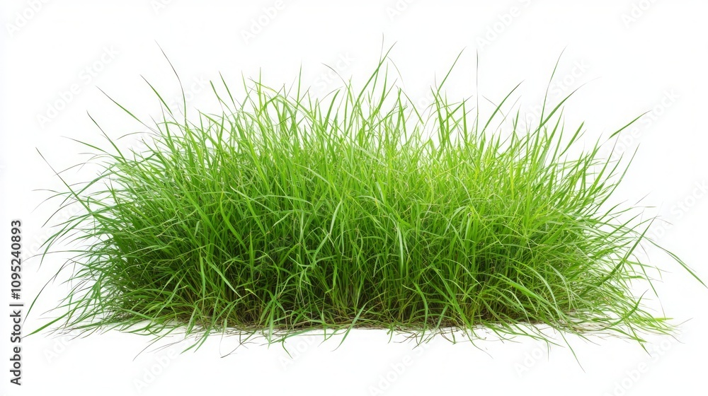 Vibrant Green Grass Landscape Image Vibrant Green Grass Landscape Image