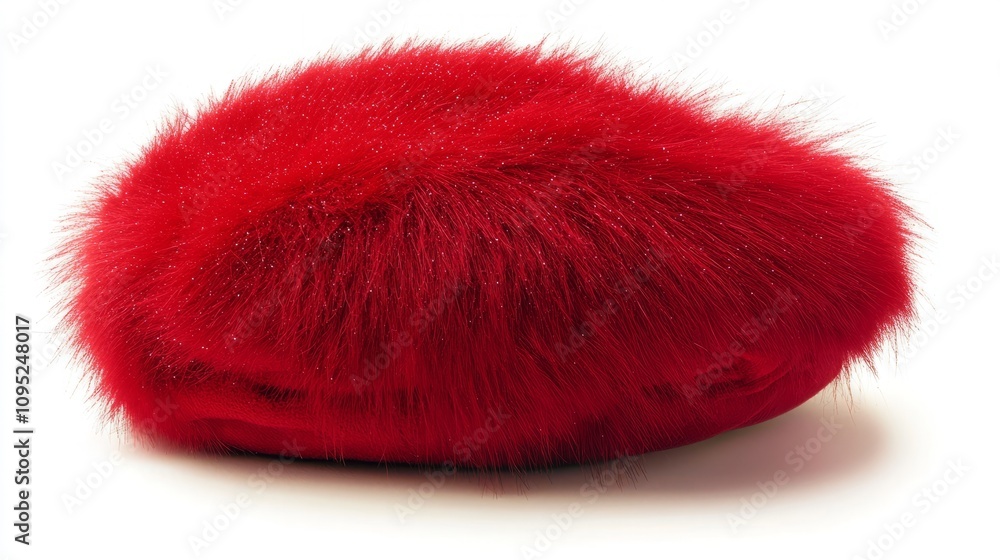 santa claus red hat isolated on white santa claus red hat isolated on white