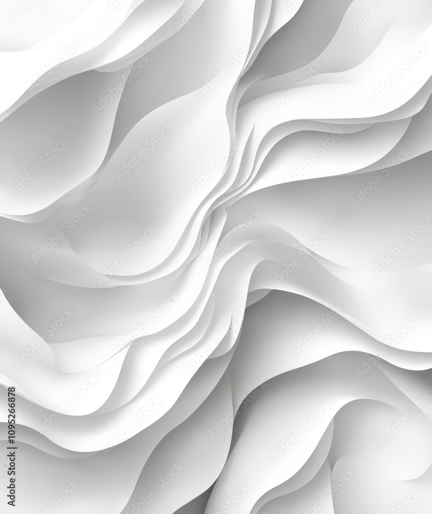 Obraz premium modern white background, Generative AI