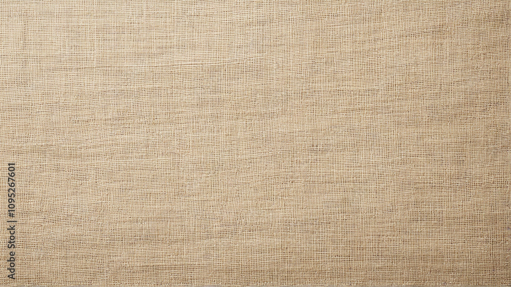 Light Beige Woven Fabric Texture with Natural Linen Weave Detail. Light Beige Woven Fabric Texture with Natural Linen Weave Detail.