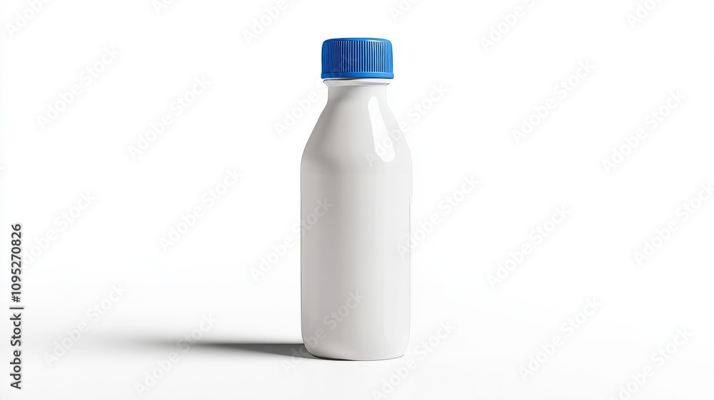 empty transparant plastic bottle on white empty transparant plastic bottle on white