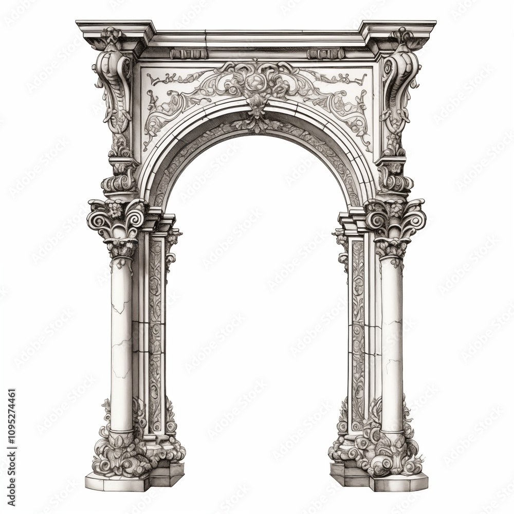 Fototapeta premium Renaissance Arch