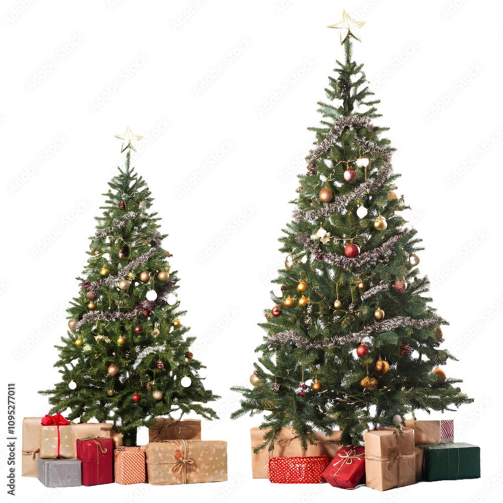christmas tree with gifts christmas tree with gifts