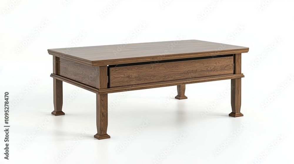 Elegant wooden coffee table with lift-top feature for modern living rooms Elegant wooden coffee table with lift-top feature for modern living rooms