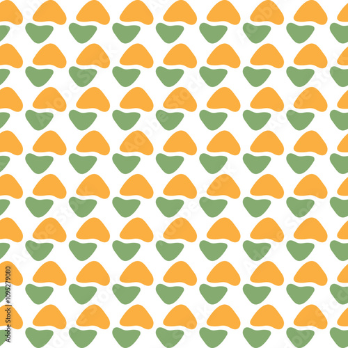 Seamless pattern with geometric elements. Vector illustration.