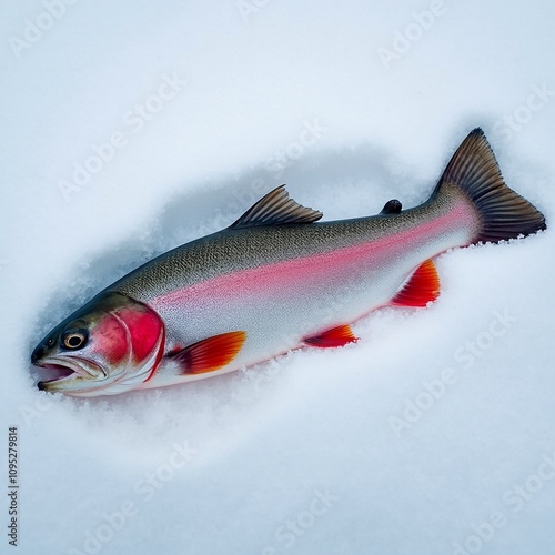 fish on ice photo