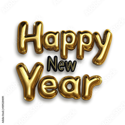 Ballon Happy New Year