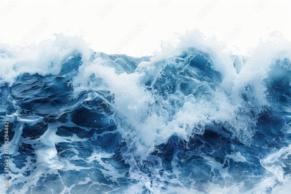 Obraz premium Ocean Waves Crashing