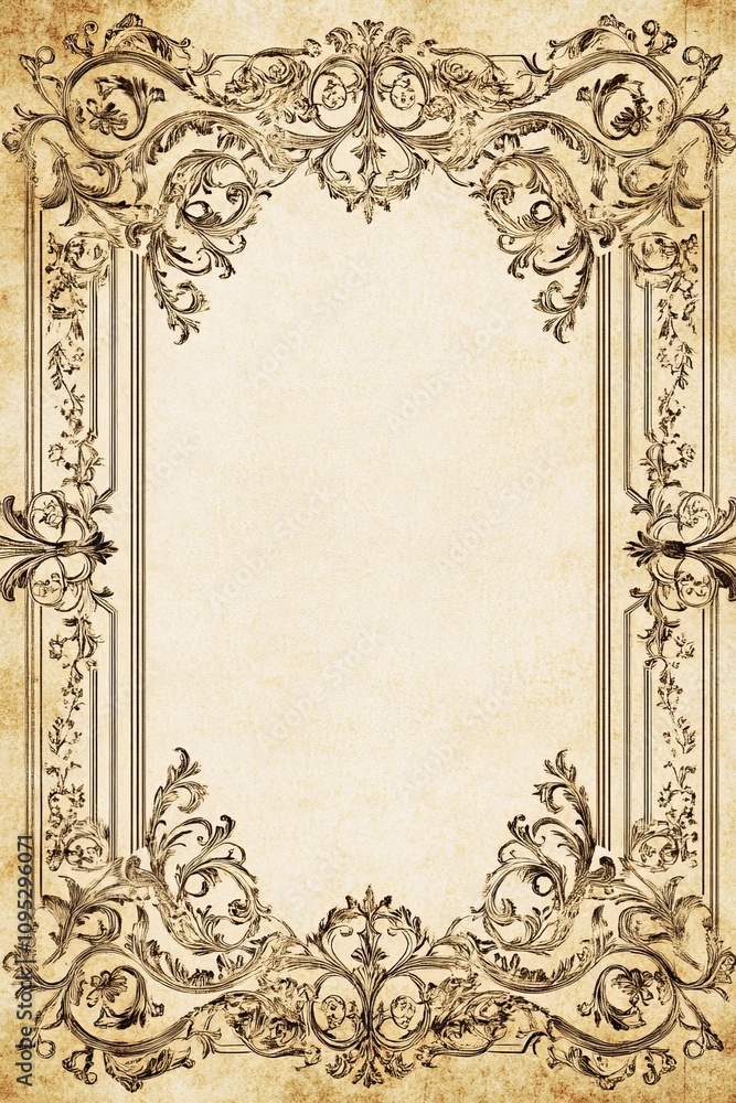 Obraz premium Elegant invitation template