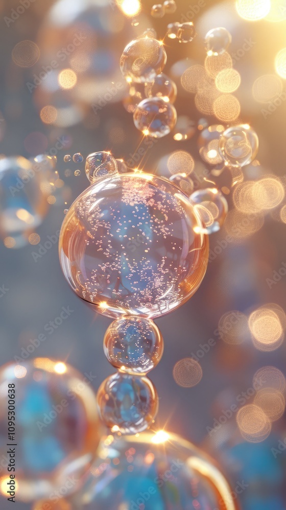 Colorful neon Soap Bubbles with Bokeh Effect, flying bubbles. Design children entertainment, party invitations Colorful neon Soap Bubbles with Bokeh Effect, flying bubbles. Design children entertainment, party invitations