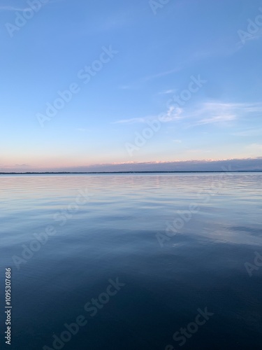 blue sky and sea