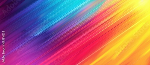 Abstract Colorful Diagonal Lines