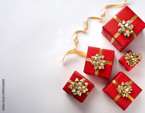 red christmas gift box