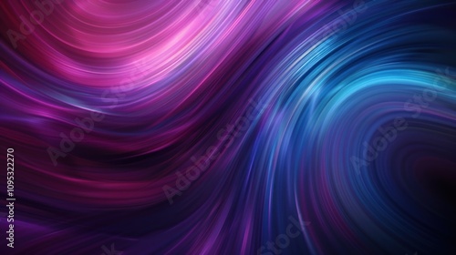 Abstract Swirling Colors