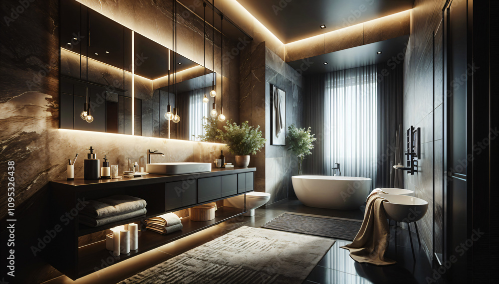 Fototapeta premium luxury hotel room