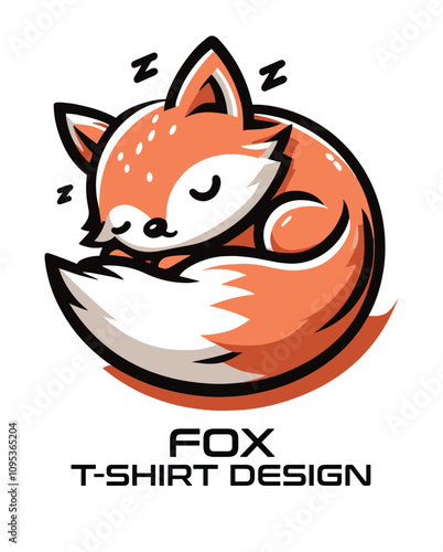 Fox Vector T Shirt Design