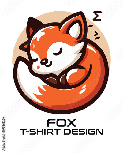 Fox Vector T Shirt Design
