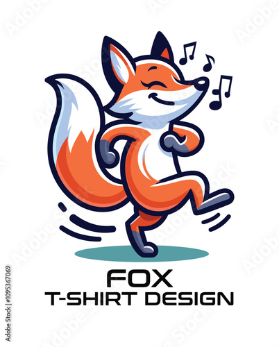 Fox Vector T Shirt Design