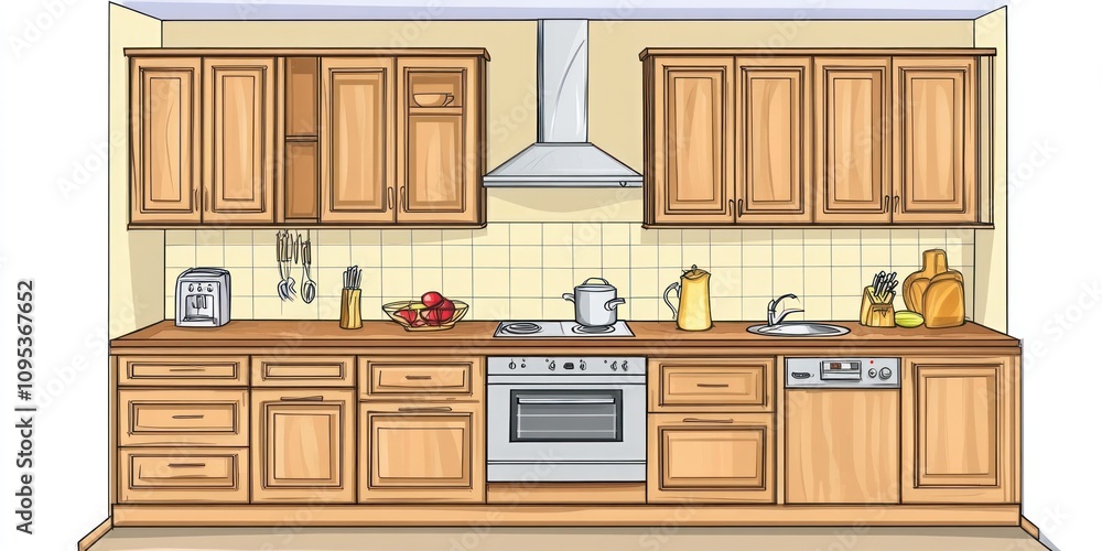 Modern Light Wood Kitchen Cabinet Design Modern Light Wood Kitchen Cabinet Design