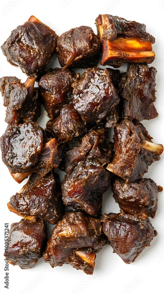 Food, Oxtail Stew, on White Background, Photo Realistic, Wallpaper, Cover and Screen for Smartphone, PC, Laptop, 9:16 and 16:9 Format Food, Oxtail Stew, on White Background, Photo Realistic, Wallpaper, Cover and Screen for Smartphone, PC, Laptop, 9:16 and 16:9 Format