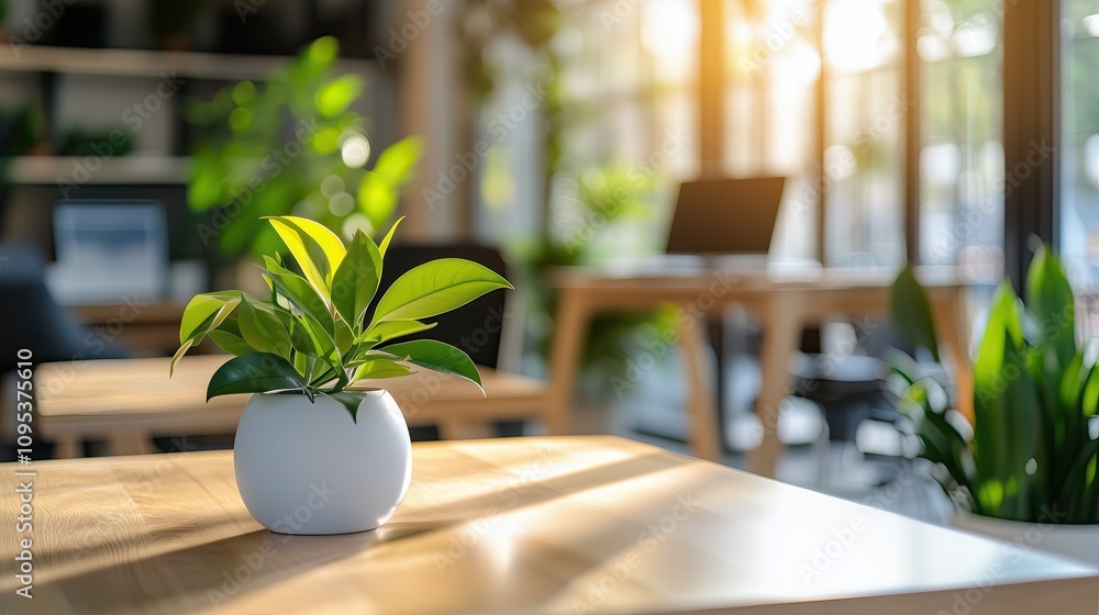 minimal green eco-friendly sustainable office space minimal green eco-friendly sustainable office space