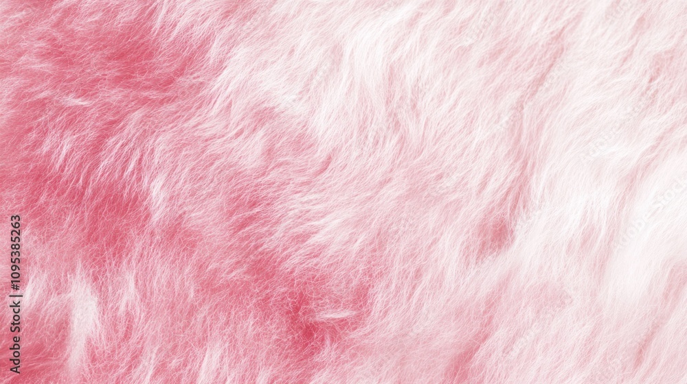Fototapeta premium Soft Pink Fur Texture Background Image