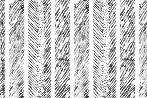 Wallpaper Mural Seamless hand-drawn pencil pattern with crosshatch texture. Pencil lines on white background Torontodigital.ca