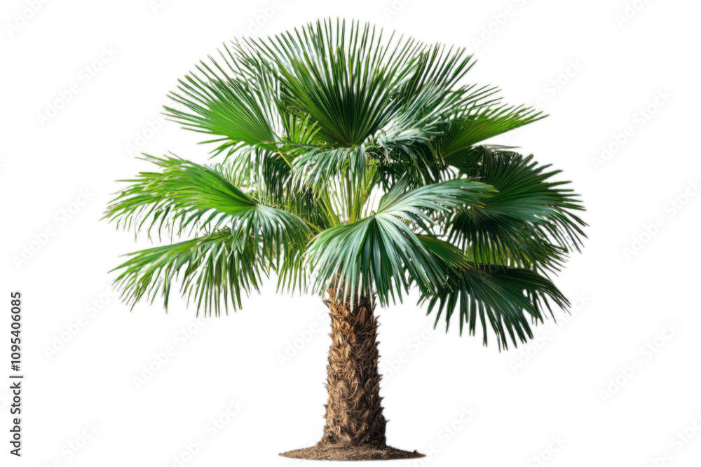 Obraz premium palm tree isolated on white