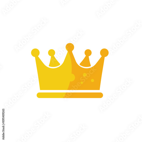 Royal crown - simple vector icon