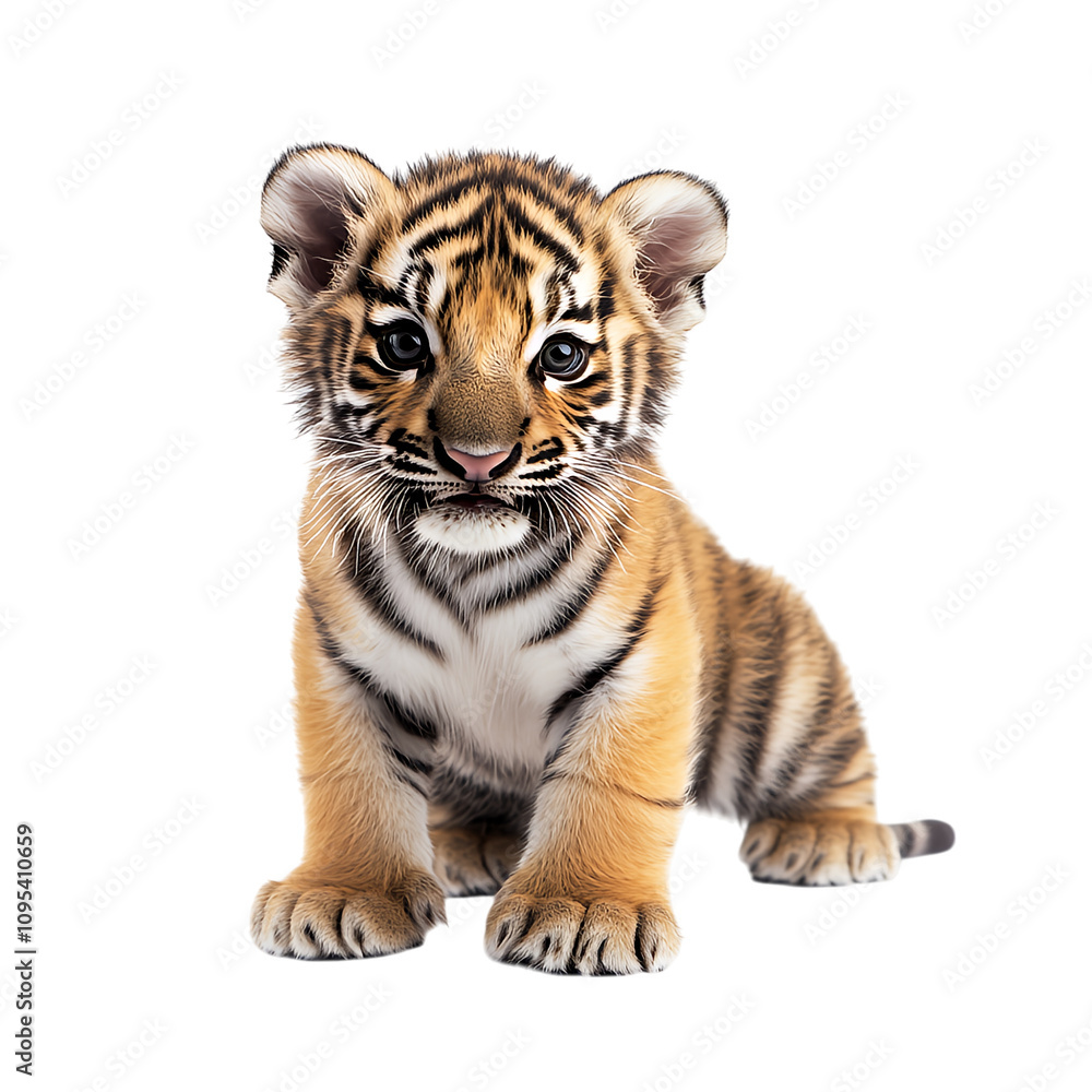 Obraz premium white bengal tiger