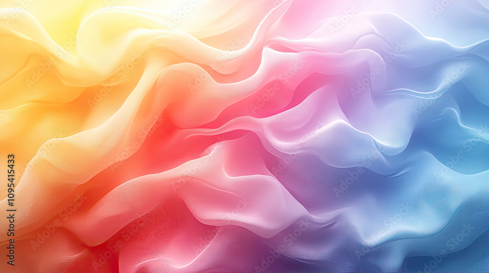 Obraz premium Abstract Colorful Waves Background