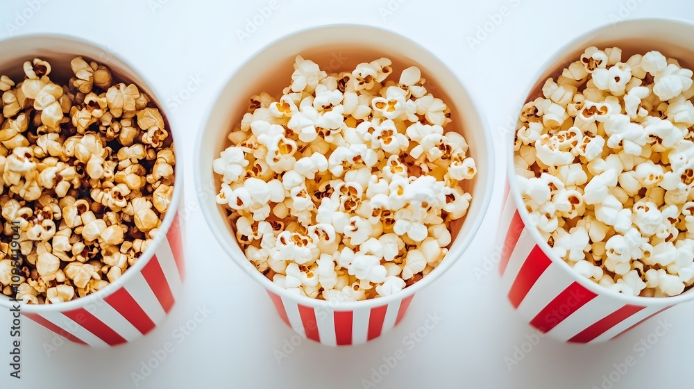 Food, Popcorn, on White Background, Photo Realistic, Wallpaper, Cover and Screen for Smartphone, PC, Laptop, 9:16 and 16:9 Format Food, Popcorn, on White Background, Photo Realistic, Wallpaper, Cover and Screen for Smartphone, PC, Laptop, 9:16 and 16:9 Format